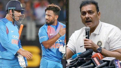 T20 World Cup 2020 : Ravi Shastri Praises Rishabh Pant And avoid MS Dhoni || Oneindia Telugu