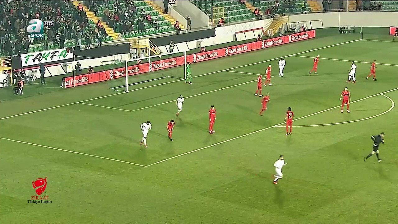 Akhisarspor 1-0 Kayserispor - ZTK Çeyrek Final 1. maç - Özet