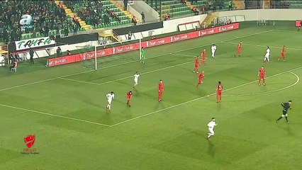 Akhisarspor 1-0 Kayserispor - ZTK Çeyrek Final 1. maç - Özet