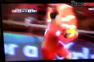 Luis Suarez (Liverpool) v Newcastle, 2012_ajansspor
