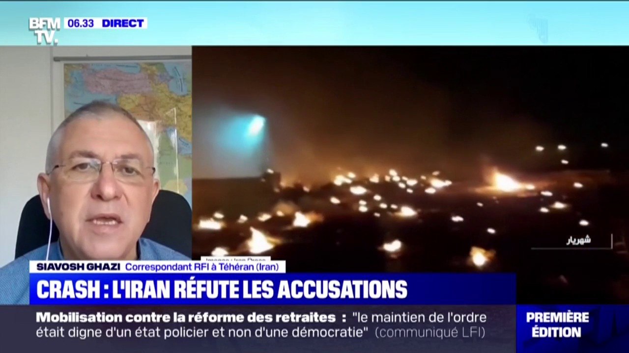 Crash du Boeing 737: l'Iran réfute les accusations d'un tir de missile et dénonce "des propagandes suspectes"