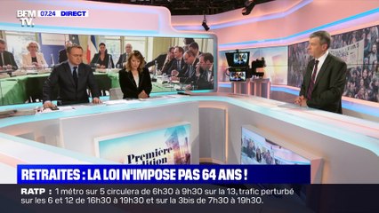 Retraites : la loi n'impose pas 64 ans - 10/01