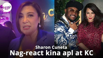 Panoorin ang reaksyon ni Sharon Cuneta sa balitang pagde-date nina KC Concepcion at apl.de.ap