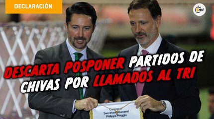 Yon de Luisa descarta posponer partidos de Chivas por llamados al Tricolor | Entrevista