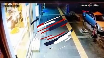 Köpeklerden kaçarken böyle yaralandı