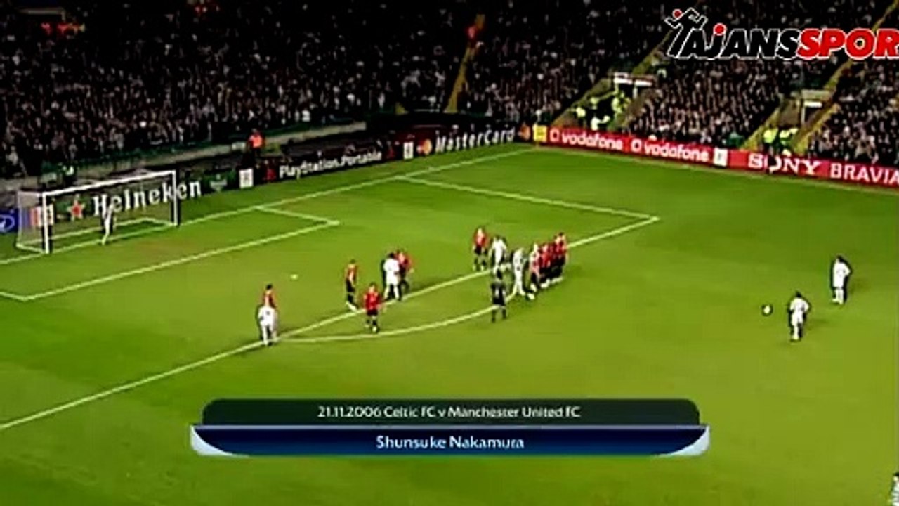 Shunsuke Nakamura (Celtic - Manchester United) - Dailymotion Video