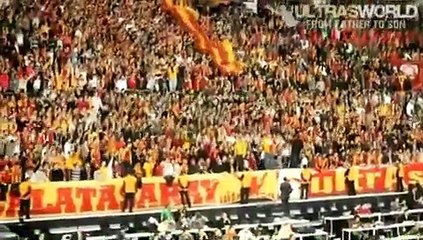 Futbol tarihine damga vuran taraftarlar! Galatasaray
