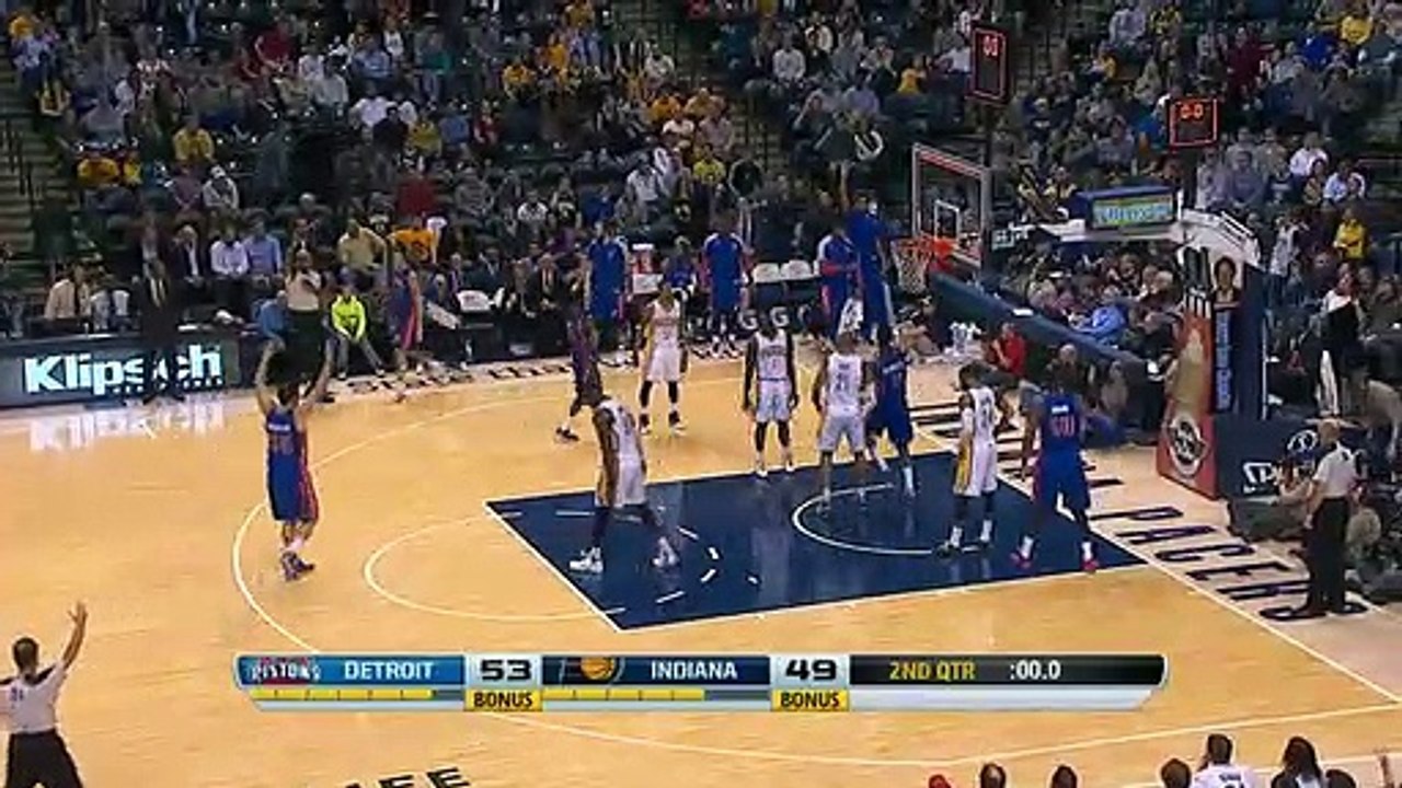 Detroit Pistons 101 - 96 Indiana Pacers