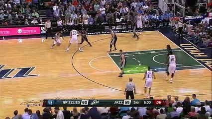 Memphis Grizzlies 89-88 Utah Jazz