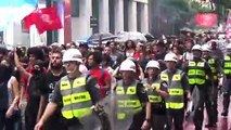 Bus fare protest in Sao Paulo turns violent