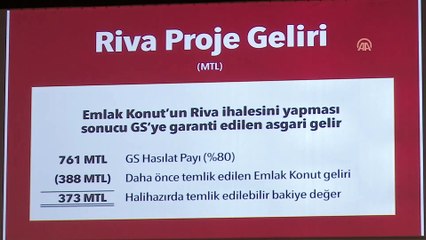 Galatasaray Kulübü Başkanı Dursun Özbek'in konuşması