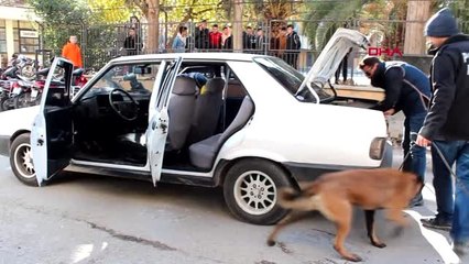 Manisa alaşehir'de okul önleri, park ve metruk binalara polis denetimi