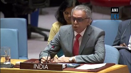 Indian Envoy Syed Akbaruddin slams Pakistan at United Nations