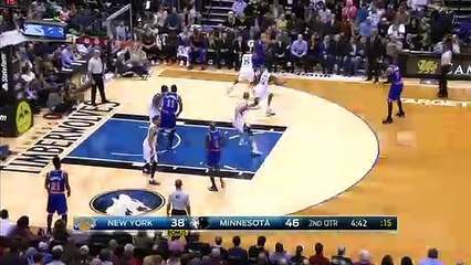 New York Knicks 99-115 Minnesota Timberwolves