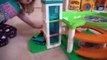 Cute Kid Genevieve Plays with Tayo the Little Bus Elevator-