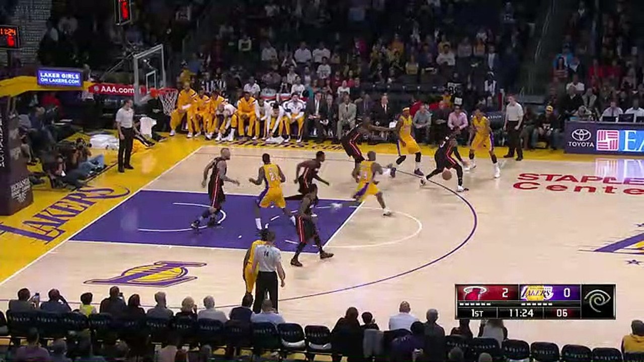 Miami Heat 78-75 Los Angeles Lakers
