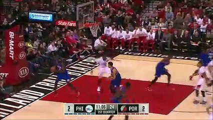Philadelphia 76ers 93-114 Portland Trail Blazers