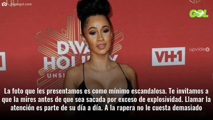 La foto más escandalosa de Cardi B. ¡Mírala porque Instagram se la carga!