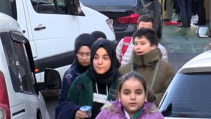 Başakşehir'de iş yerinde yangın paniği