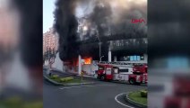 Başakşehir'de yangın paniği: Okul tahliye edildi
