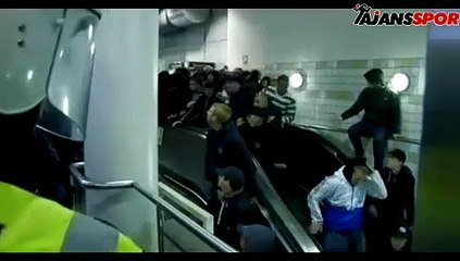 İsveç polisinden taraftarlara çılgın müdahale!