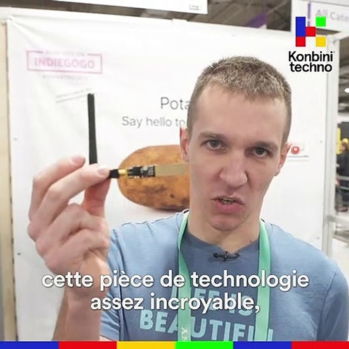 SPEECH : J'ai crée une pomme de terre connectée...