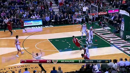 Miami Heat 88-89 Milwaukee Bucks
