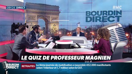 Quel député estime qu'on est plus en démocratie dans la monarchie belge que dans la République française ?... Relevez le quiz du Professeur Magnien ! - 10/01