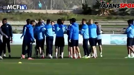 Amrabat Malaga idmanında çocuklar gibi şen!