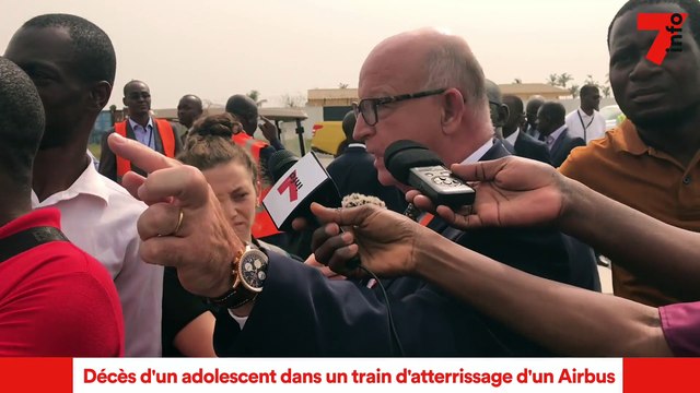 Après le décès survenu dans un train d’atterrissage d’un Airbus ( Air France ) en partance pour Paris ... Le Ministre Ivoirien des Transports donne plus de précisions.