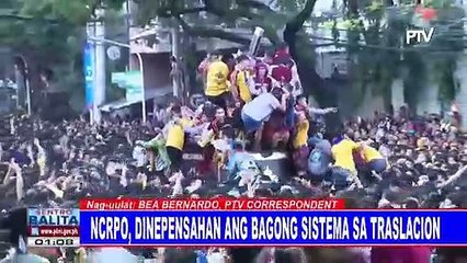 NCRPO, dinedepensahan ang bagong sistema sa Traslacion