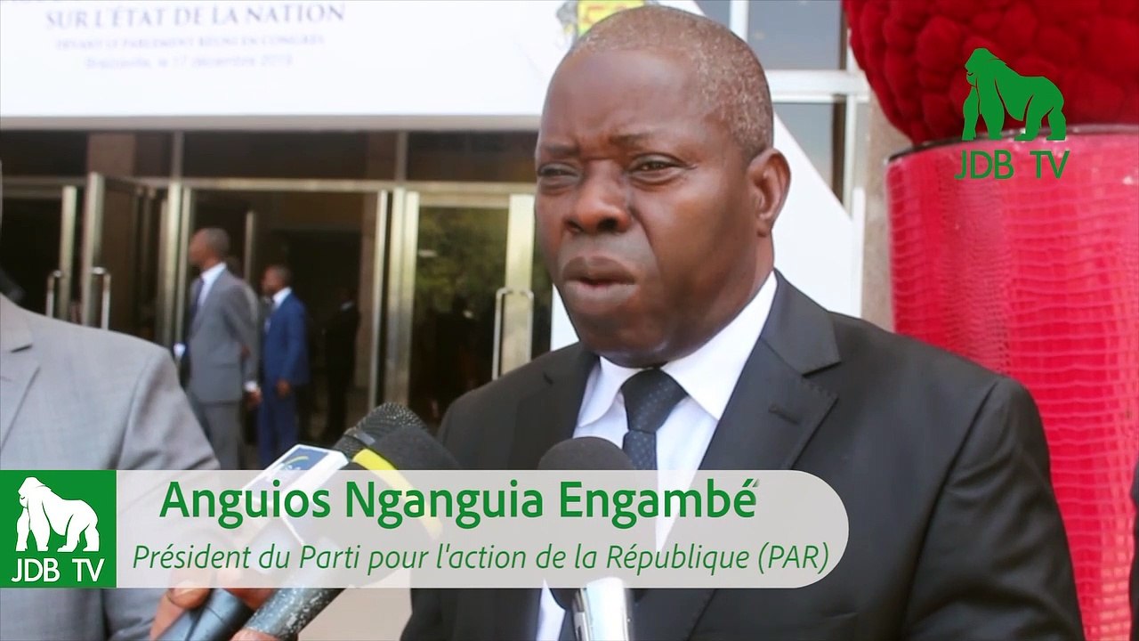 ANGUIOS NGANGUIA ENGAMBÉ: Discours du Chef de l'Etat est vide... Les même promesses qu'en 2019