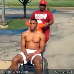 Russell Westbrook ALS Ice Bucket Challenge