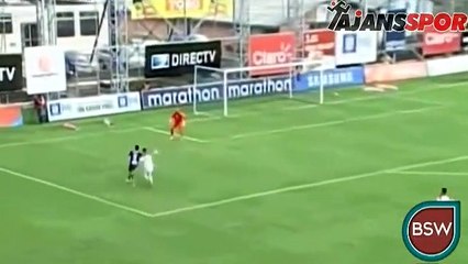 İmkansız açıdan mükemmel bir gol...