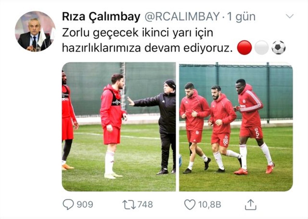 Rıza Çalımbay'dan "Zorlu" açıklaması Açıklaması