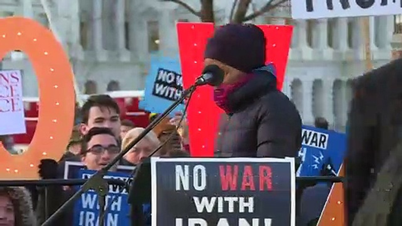 Washington: rassemblement démocrate "contre une guerre avec l'Iran
