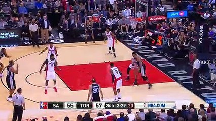 San Antonio Spurs 82-87 Toronto Raptors