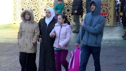 Başakşehir'de iş yerinde yangın paniği