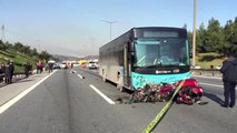TEM Otoyolu Ümraniye mevkisinde trafik kazası: 2 ölü