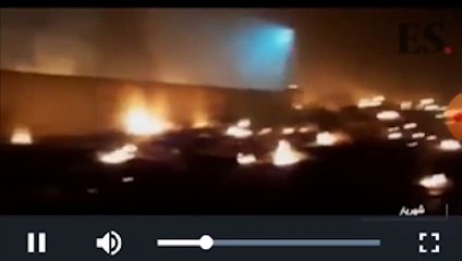 إيران تنشر مقطعا للصندوقين الأسودين للطائرة المنكوبة