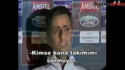 Basın toplantısını terk edişi