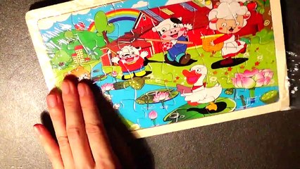 ASMR Wooden Puzzle Solving