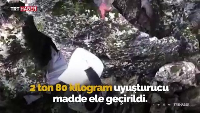 Lice'de narko terör operasyonu: 2 ton esrar ele geçirildi