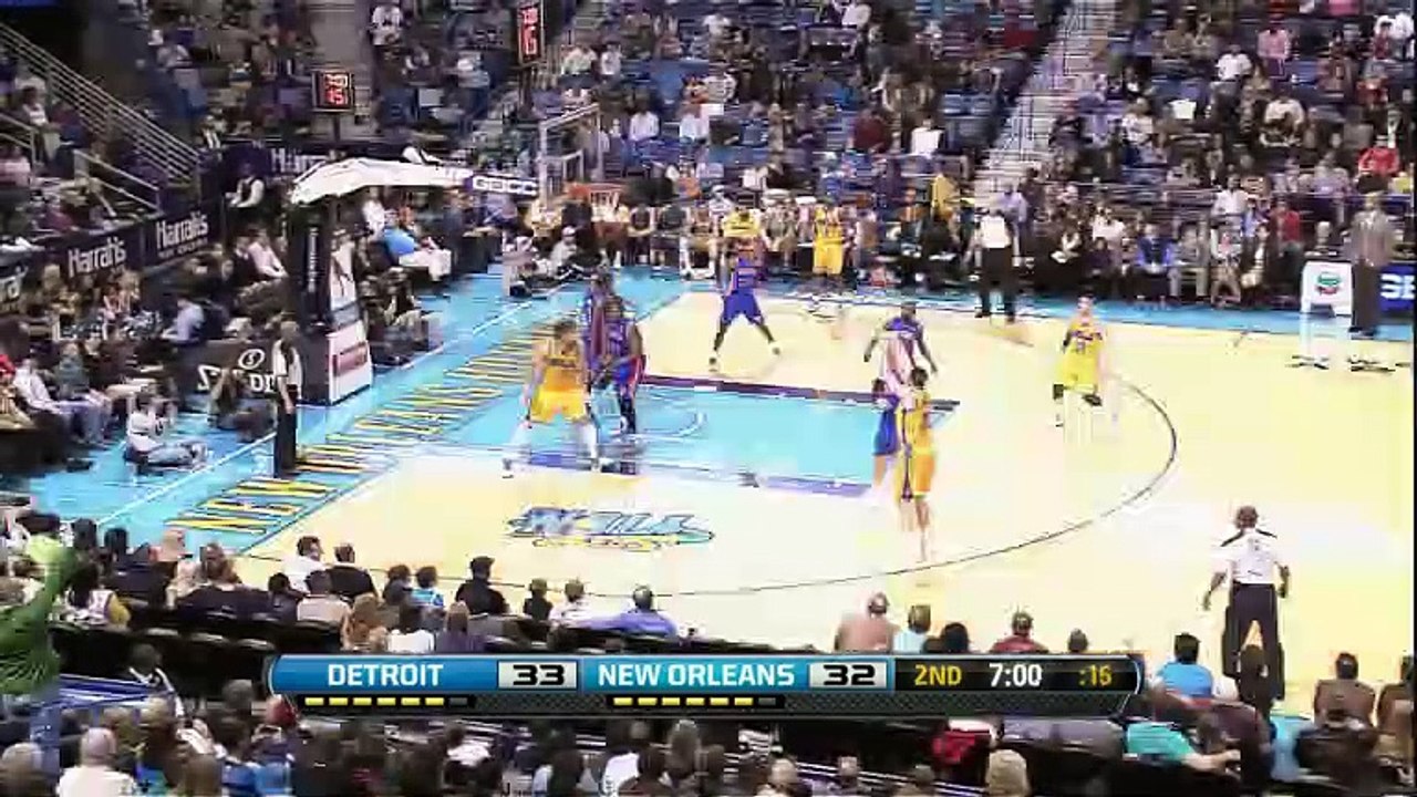 Detroit Pistons 95-100 New Orleans Hornets