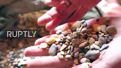 Messi ve Salah'ın mozaik tabloları görücüye çıktı