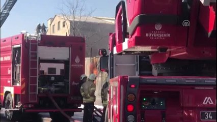 Pendik'te geri dönüşüm fabrikasında yangın (2)