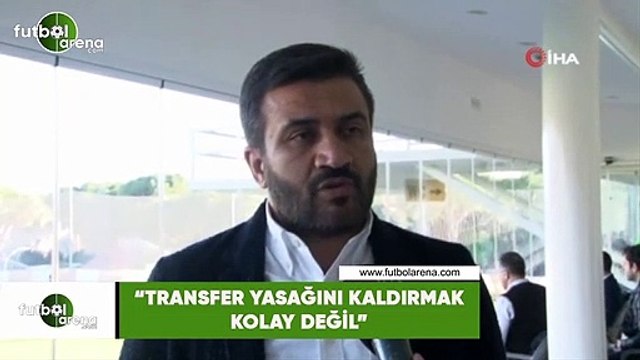 Ankaragücü Başkanı Fatih Mert: Transfer yasağını kaldırmak kolay değil
