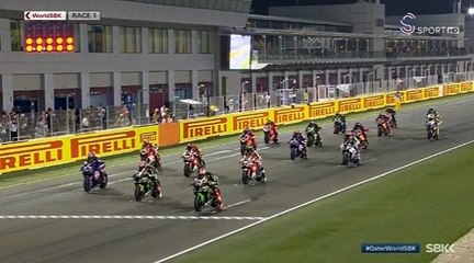 WORLD SUPERBIKE KATAR - YARIŞ 1