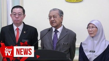 Dr M is acting Education Minister
