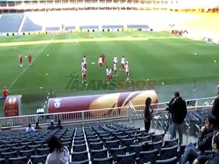 Benfica F.Bahçe maçına hazır!